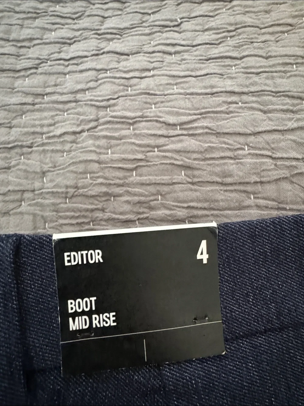 Express Editor Mid Rise Bootcut Dress Pants - Picture 5 of 5